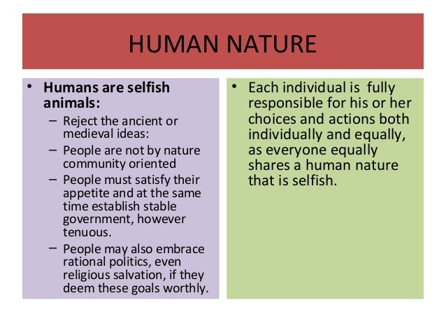 machiavelli state of nature what is machiavellis opinion of humankind and human nature